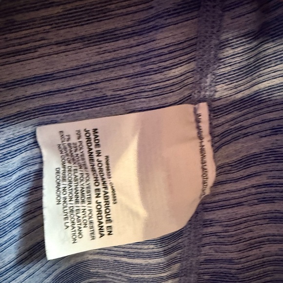 Nike Men's Heathered Blue Short Sleeve Tee - Picture 3 of 4